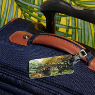 Central Park's Gapstow Bridge Luggage Tag