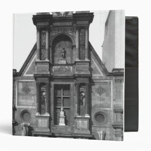 Central part of the main fa�ade binder