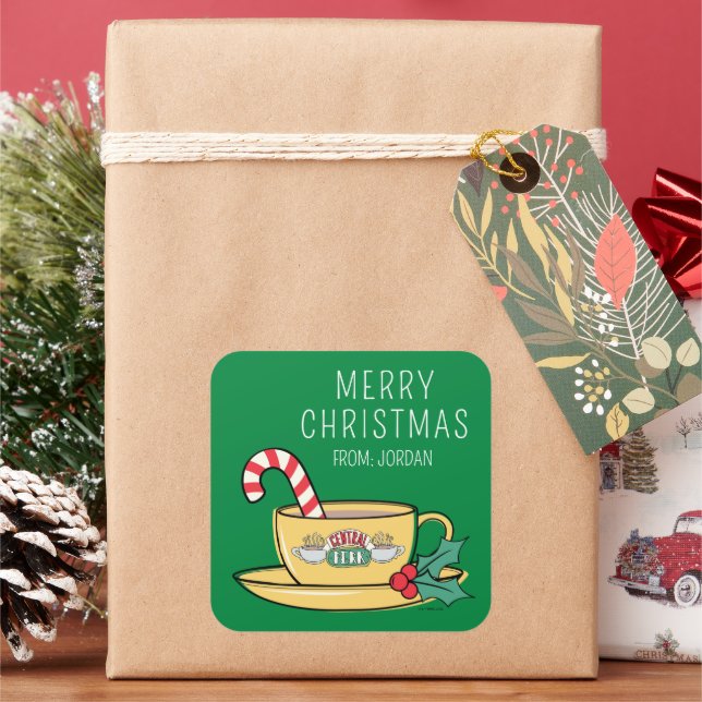 Central Perk Holiday Mug | Christmas Gift Tag (Holiday)