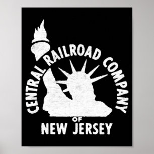 Central Railroad Of New Jersey _1  Poster