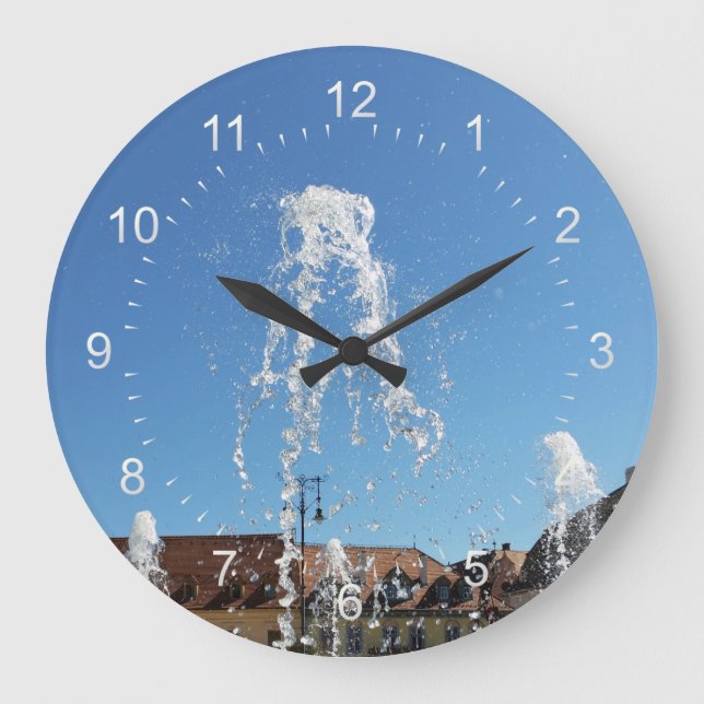 central square artesian large clock (Front)