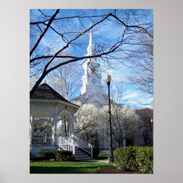 Central Square, Keene, NH 1 Poster (Front)