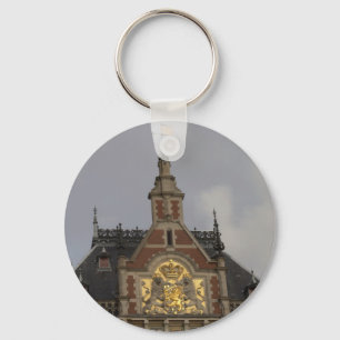 Central Station, Amsterdam Keychain