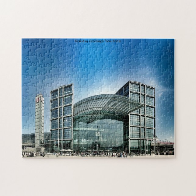 Central Station Berlin Germany. Jigsaw Puzzle (Horizontal)