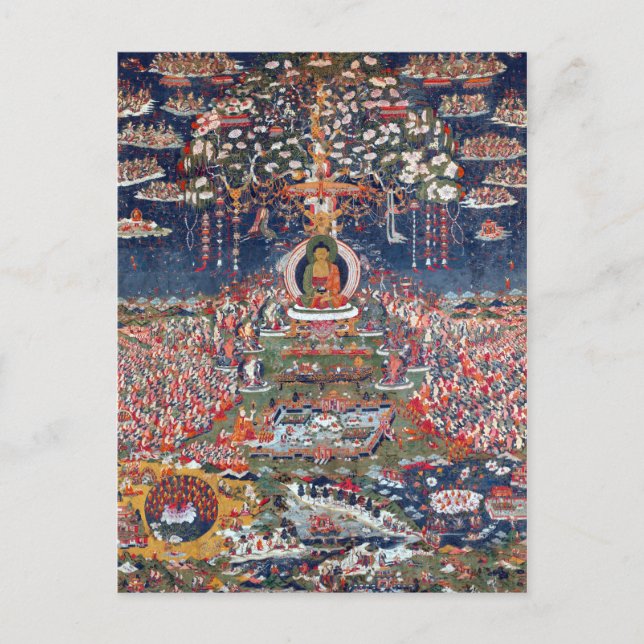 Central Tibet Amitabha, the Buddha of the Western Postcard (Front)