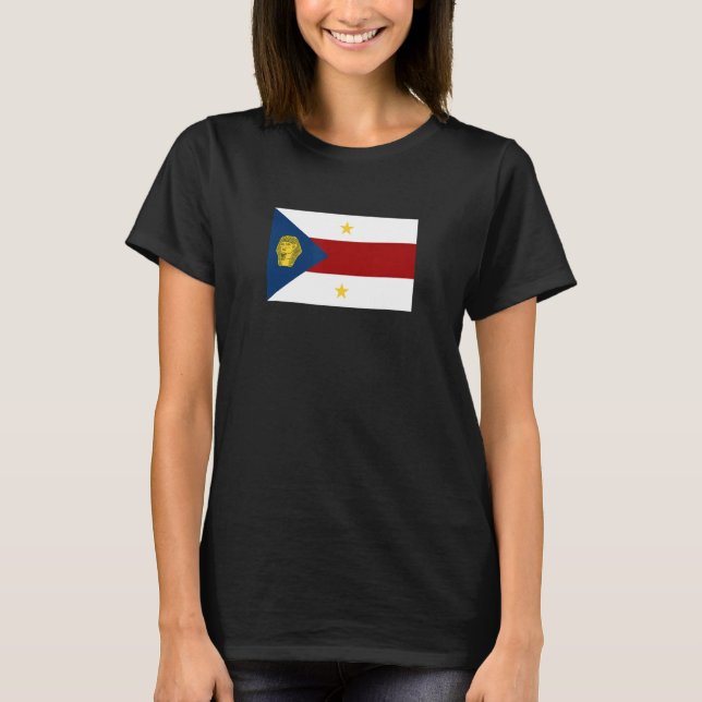Centralia Illinois Flag T-Shirt (Front)