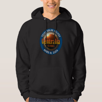 Centralia Illinois IL Total Solar Eclipse 2024 3 Hoodie