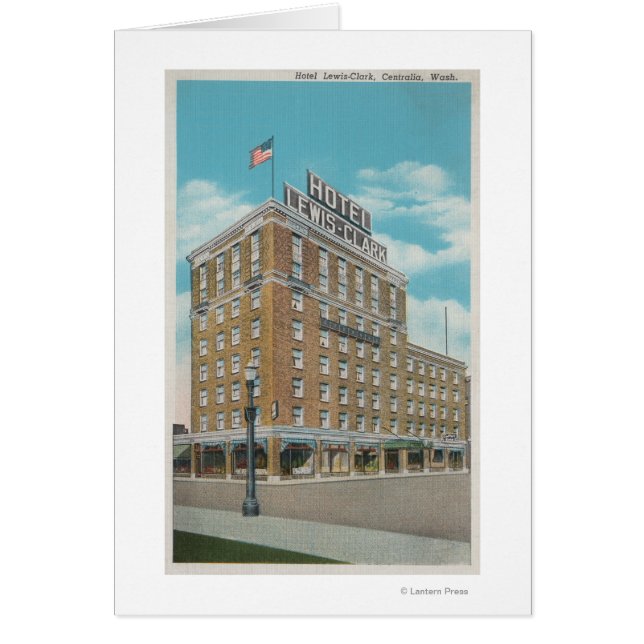 Centralia, WA - View of Hotel Lewis-Clark (Front)