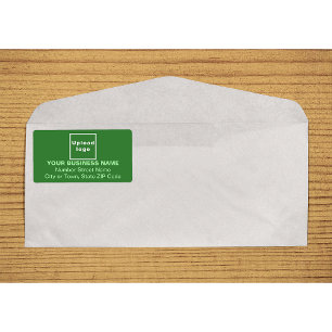 Centre Aligned Monochrome Green Business Shipping