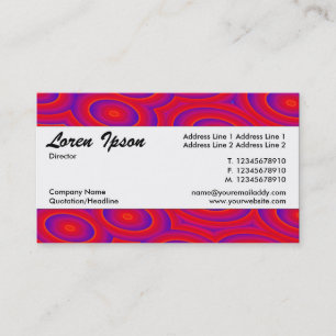 Centre Band 05 - Resonate II Business Card