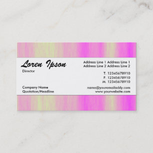 Centre Band 081 Business Card