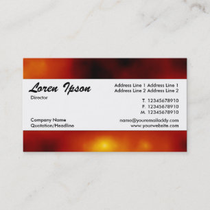 Centre Band 083 Business Card