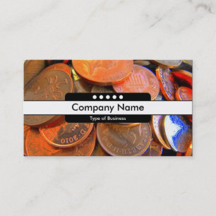 Centre Band 5 Spots Business Card