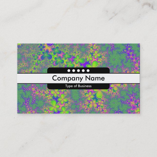 Centre Band 5 Spots - In Clover Business Card (Front)