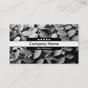 Centre Band 5 Spots - Leaves Business Card