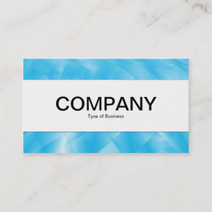 Centre Band  - Blue Curves Business Card