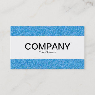 Centre Band  - Blue Plasma Tex Business Card