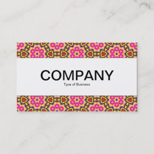 Centre Band  - Colourful Geometric 02 Business Card