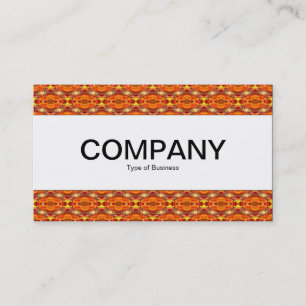 Centre Band  - Colourful Geometric 05 Business Card