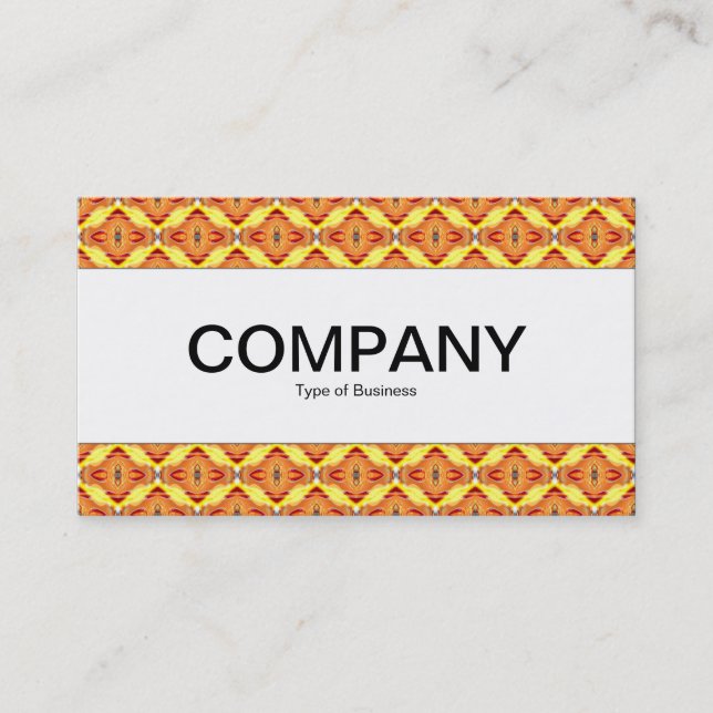 Centre Band  - Colourful Geometric 07 Business Card (Front)