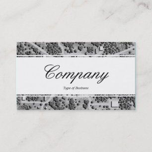 Centre Band (edged) - Script - Imaginary Landscape Business Card