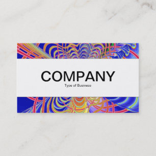 Centre Band - Fractal Abstract 061012d Business Card