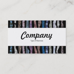 Centre Band  - Mineral Stripes Business Card