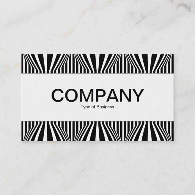 Centre Band  - Op Art III Business Card (Front)
