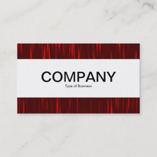 Centre Band  - Red Streaks Business Card