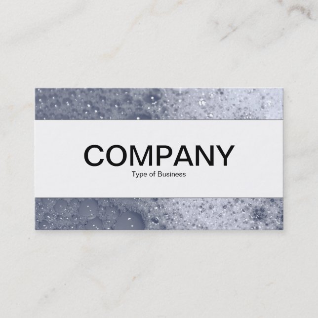 Centre Band  - Soap Bubbles 03 Business Card (Front)