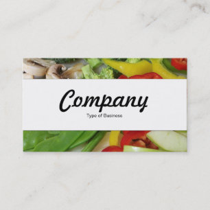 Centre Band  - Stir-fry Vegetables 02 Business Card