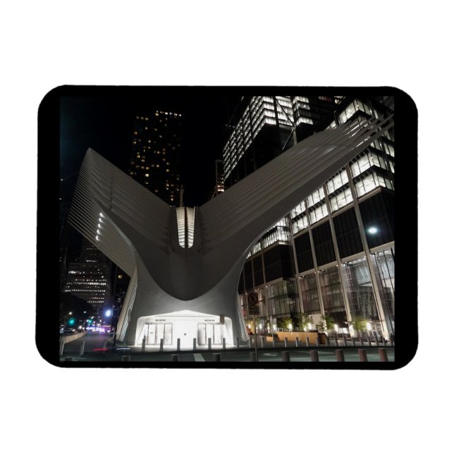 Centre de transport du World Trade Center Magnet # (Horizontal)