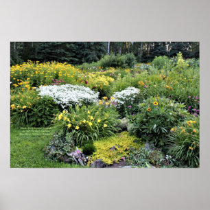 Centre Early Summer Gardens, Closer Poster