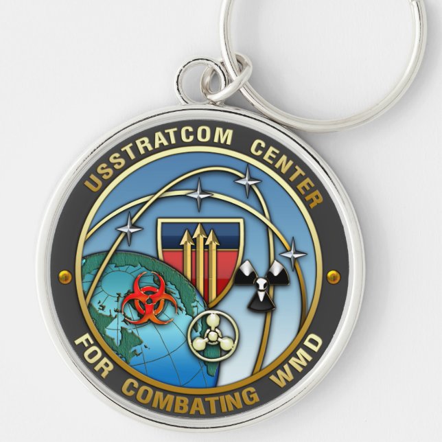 Centre for Combating Weapons of Mass Destruction Keychain (Front)