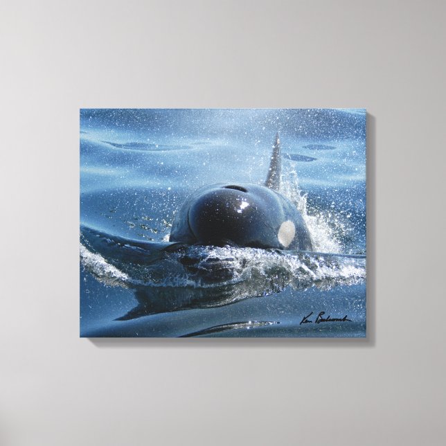 Centre for Whale Research - Canvas print (Front)