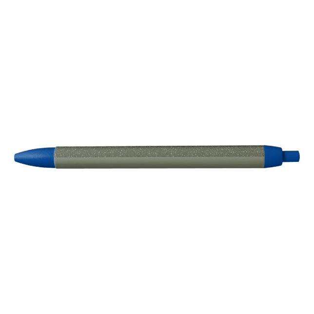 Centre Glitter Moss Green Pen – Customizable (Front)