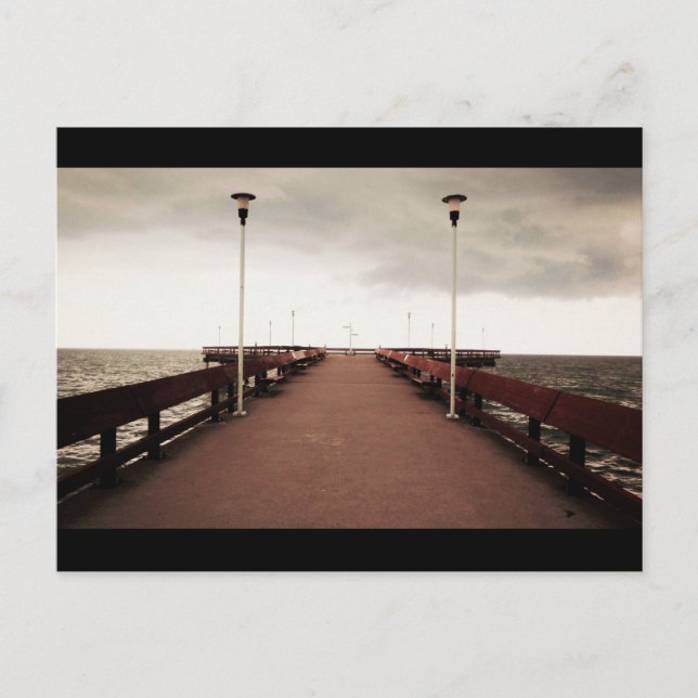 Centre Island Pier Postcard (Front)