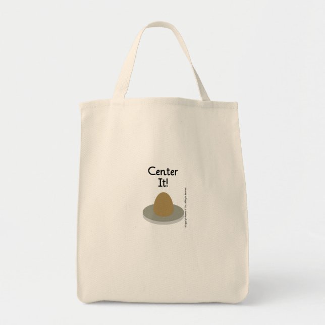 Centre It! Tote Bag (Front)