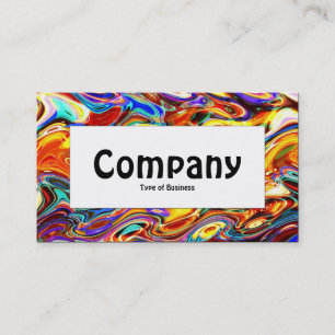 Centre Label - Colour Mix 01 Business Card