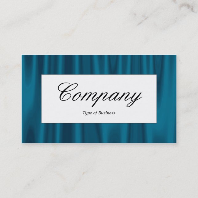 Centre Label - Drapery 01 Business Card (Front)