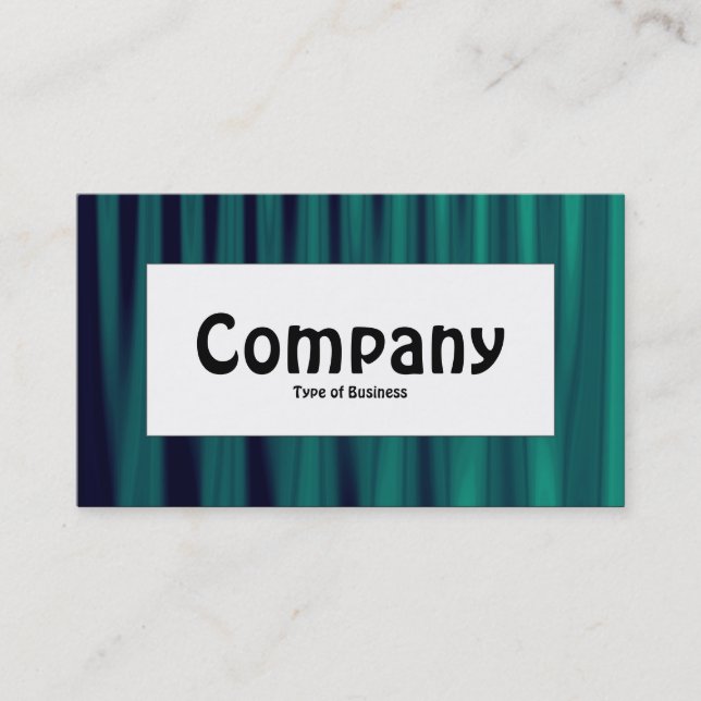 Centre Label - Drapery 03 Business Card (Front)