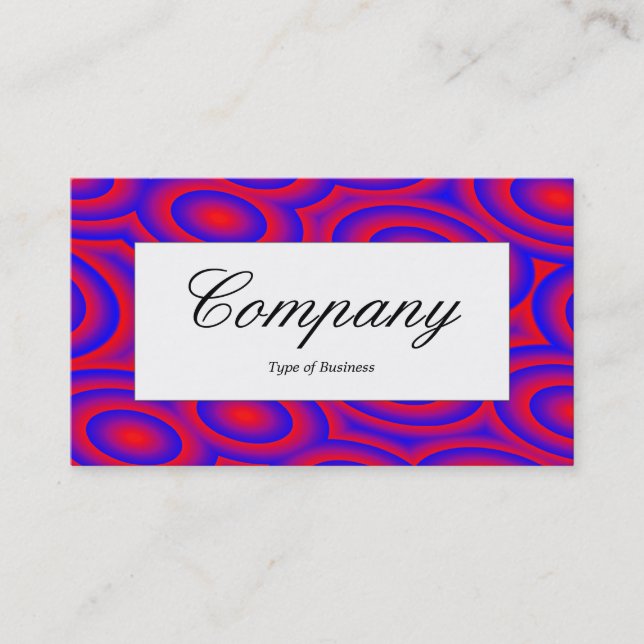 Centre Label - Resonate Business Card (Front)