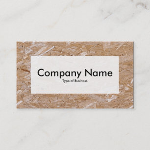 Centre Label v3 - Chip Board Business Card