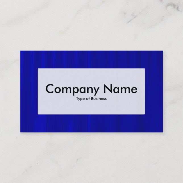 Centre Label v3 - Drapery 05 Business Card (Front)