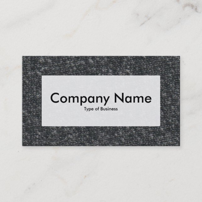 Centre Label v3 - Fine Wool 01 Business Card (Front)