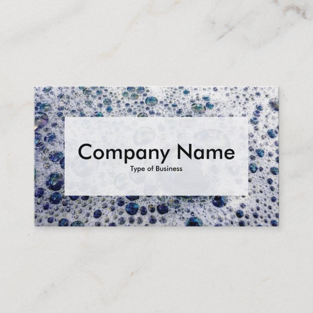 Centre Label v3 - Soap Suds Business Card (Front)