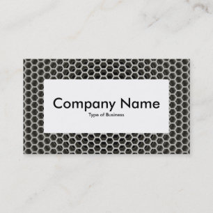 Centre Label v4 - Honeycomb Warm Business Card