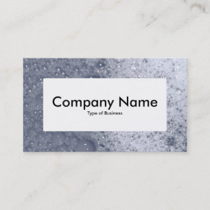 Centre Label v4 - Soap Bubbles 03 Business Card