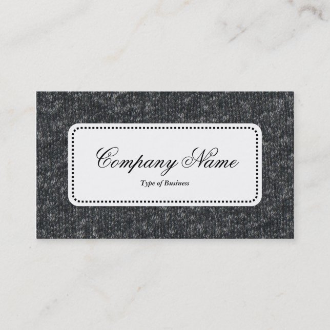 Centre Label v5 - Fine Wool 02 Business Card (Front)