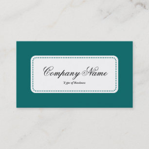 Centre Label v5 - Moss Green Business Card